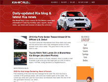 Tablet Screenshot of kia-world.net